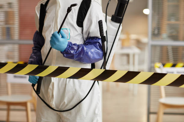 Professional Unattended Death Cleanup technician working in Tilleda, WI
